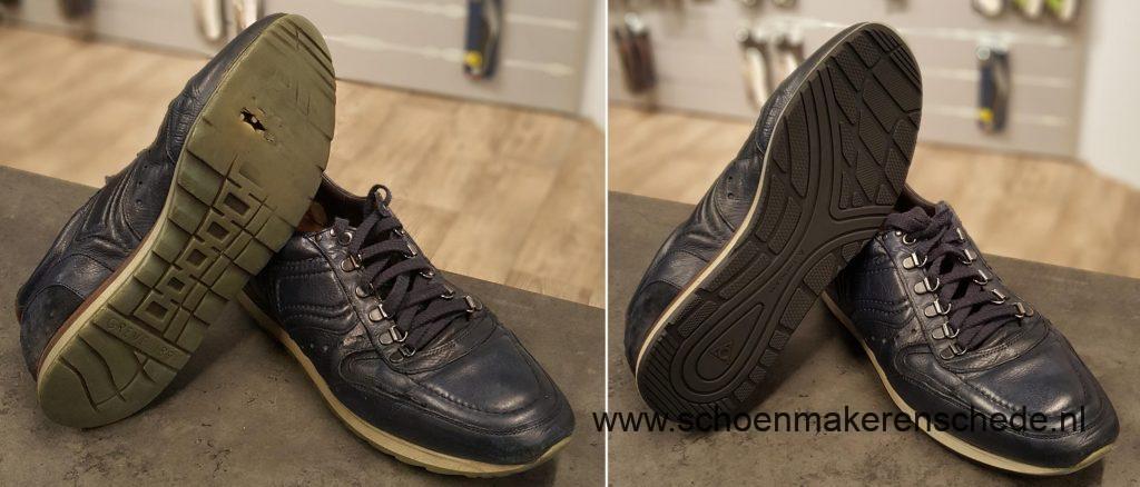 Sneakers laten verzolen